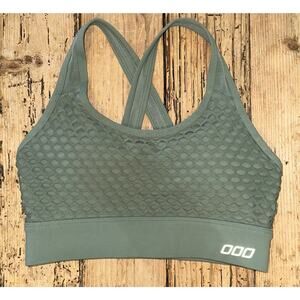 Lorna Janes Women’s Green Crossback Mesh Sports Bra Size S